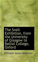 The Snell Exhibition, from the University of Glasgow to Balliol College, Oxford