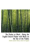 The Psalms at Work: Being the English Church Psalter with Notes on the Use of the Psalms