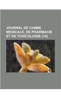 Journal de Chimie Medicale, de Pharmacie Et de Toxicologie (14)