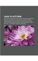 Java Platform: Java, Java Virtual Machine, Java Platform, Enterprise Edition, Java Servlet, Java Applet, Java Platform, Standard Edition