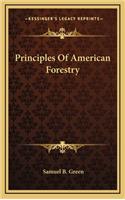 Principles of American Forestry