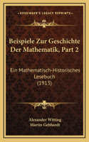 Beispiele Zur Geschichte Der Mathematik, Part 2