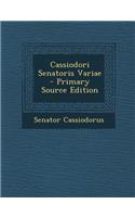 Cassiodori Senatoris Variae - Primary Source Edition