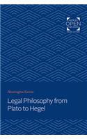 Legal Philosophy from Plato to Hegel