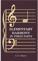 Elementary Harmony - In Three Parts