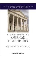 A Companion to American Legal History