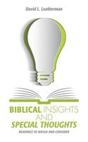 Biblical Insights and Special Thoughts