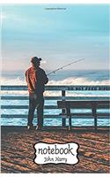 Notebook Journal Dot-grid, Graph, Lined, Blank, No Lined - Fisherman: Small Pocket Notebook / Journal / Diary