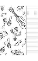 Ukulele Tab Notebook