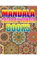 Mandala Color by Number Books: Kids and Adults