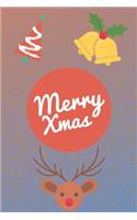 Merry xmas notebook: 2020 christmas gift for kids