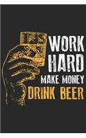 Work hard make money drink beer