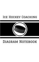 Ice Hockey Coaching Diagram Notebook: 100 Full Page Ice Hockey Diagrams for Coaches and Players
