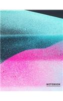 Notebook: Lined Notebook Journal - Large (8.5 x 11 inches) - 120 Pages - Abstract Creative Cover