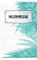 Mozambique: Dotted Travel Diary Notebook or Journey Dotted Grid Journal - Holiday Trip Pocketbook for Men and Women with Dots