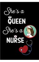 She's a queen she's a nurse