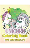 Unicorn Coloring Book for Kids Ages 2-4: A Beautiful collection of 55 Unicorns Illustrations for hours of fun!