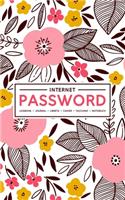 Internet Password Logbook - Journal - Libreta - Cahier - Taccuino - Notizbuch
