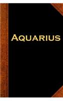 2020 Weekly Planner Aquarius Zodiac Horoscope Vintage 134 Pages: 2020 Planners Calendars Organizers Datebooks Appointment Books Agendas