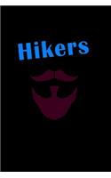 Bearded Hikers Do It Better: 110 Game Sheets - 660 Tic-Tac-Toe Blank Games - Soft Cover Book For Kids For Traveling & Summer Vacations - Mini Game - Clever Kids - 110 Lined Page