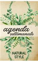 Agenda Settimanale Natural Style