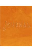 Journal: 110 Lined Journal Pages / Notebook / Diary / 8 x 10