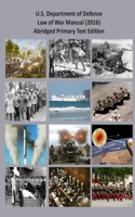 U. S. Department of Defense Law of War Manual