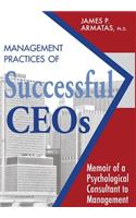 Management Practices of Successful CEOs