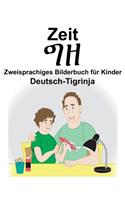 Deutsch-Tigrinja Zeit Zweisprachiges Bilderbuch für Kinder