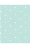 Mint Green Dot Grid Journal