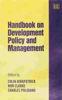 Handbook on Development Policy and Management