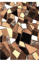 Journal Pages - Brown Mosaic(Unruled)