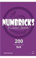 Numbricks - 200 Easy Puzzles 9x9 (Volume 2)