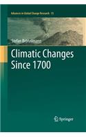 Climatic Changes Since 1700