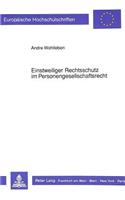 Einstweiliger Rechtsschutz Im Personengesellschaftsrecht