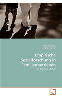 Empirische Sozialforschung in Familienbetrieben