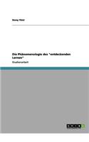 Die Phänomenologie des 