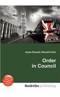Order in Council