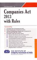 Companies Act 2013 with Rules (Paperback Pocket Edition) (Revised Reprint September 2016 Edition)