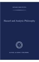 Husserl and Analytic Philosophy