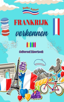 Frankrijk verkennen - Cultureel kleurboek - Creatieve ontwerpen van Franse symbolen