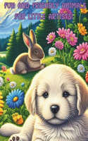 Fun and Friendly Animals for Little Artists!