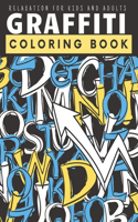 Graffiti Coloring Book For Kids And Adults