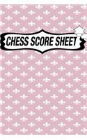 Chess Score Sheet