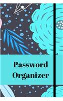 Password Organizer with tabs, logbook