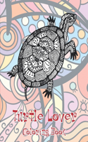 Turtle Lover - Coloring Book