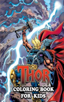 Thor Coloring Book for Kids
