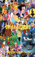 100+ characters: Jumbo Coloring Book for Kids: 8,5"×11"- 96 pages