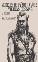 Modèles de pyrogravure: Vikings dessins, pour le tracé, brûlure sur bois, pyrogravure