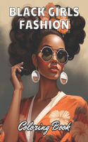 Black Girls Fashion Coloring Book